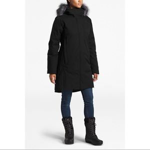 NWT The North Face Women's Defdown Parka GTX Tnf Black XS